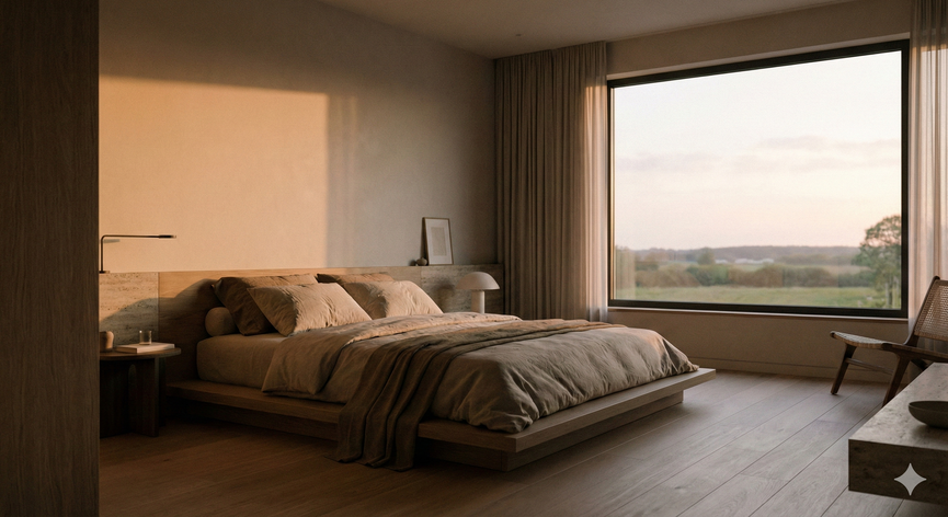 Camera da letto silenziosa e confortevole a Bergamo