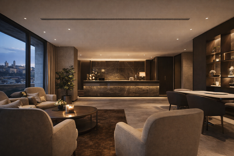 Climatizzazione di design per hotel e ristoranti Bergamo - Soluzioni invisibili Idraulica Piatti
