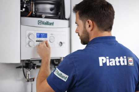 Climatizzatore Daikin Emura installato in soggiorno moderno