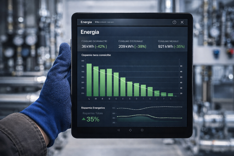 Risparmio energetico certificato impianto HVAC Bergamo - Case Study Idraulica Piatti.
