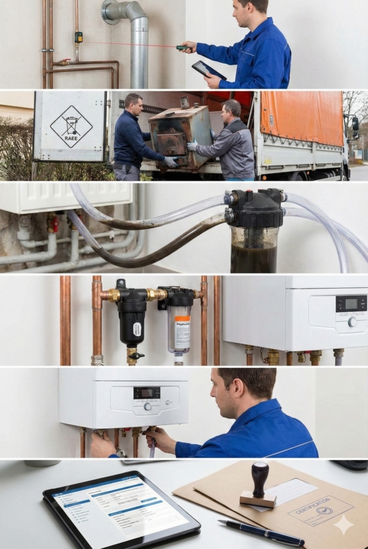 Installazione Caldaia