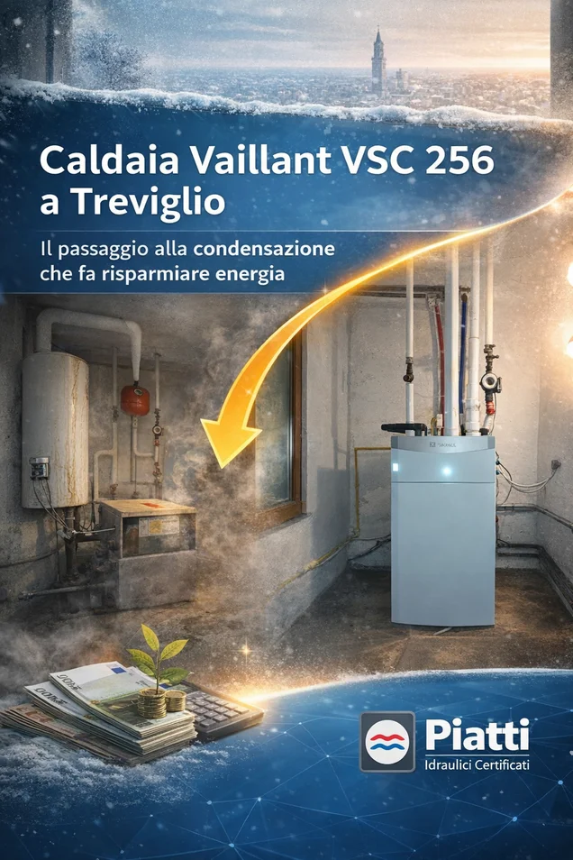 sostituzione caldaia treviglio