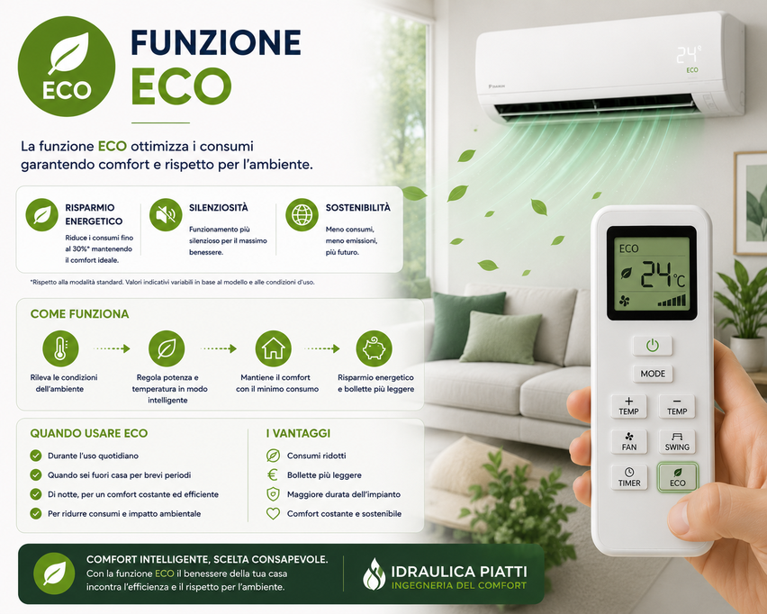 funzione eco condizionatore