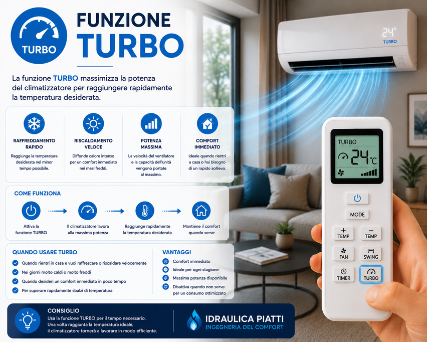 modalita' e fuzionalita' turbo e powerfull come funziona