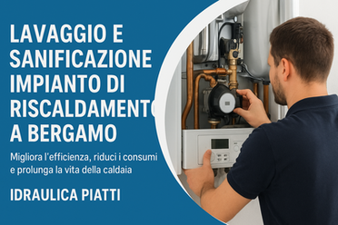 lavaggio impianti di riscaldamento bergamo