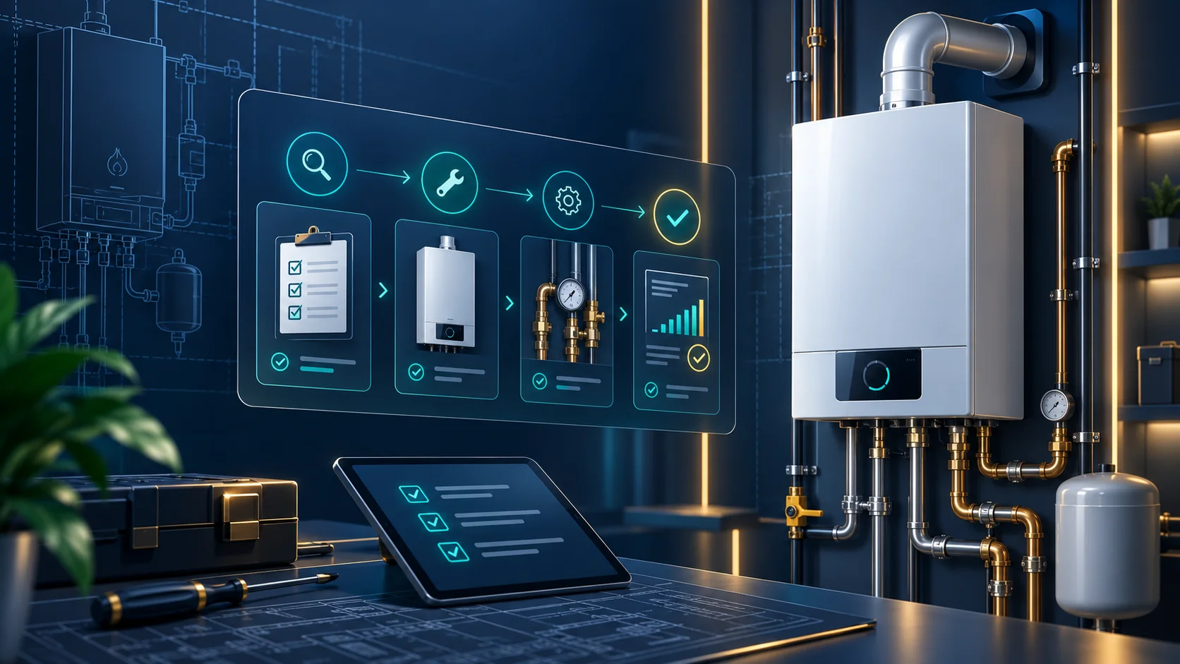 Unità interna Daikin Stylish compatta su parete chiara